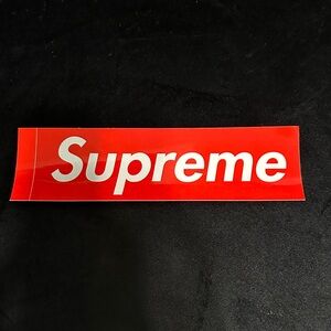 Supreme Logo Sticker